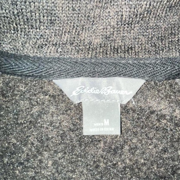 Eddie Bauer Charcoal Knit Sweater​ - Picture 3 of 4